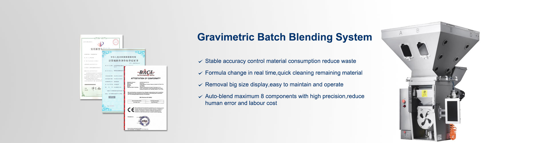 Kualitas Sistem Pengumpanan Gravimetri pabrik